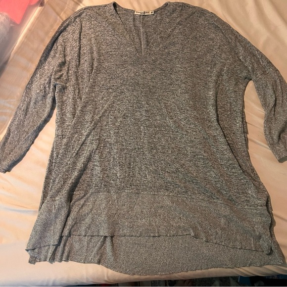 Chance or Fate Heather Gray Dolman Sleeve Tunic Top | Size XL - Picture 2 of 7